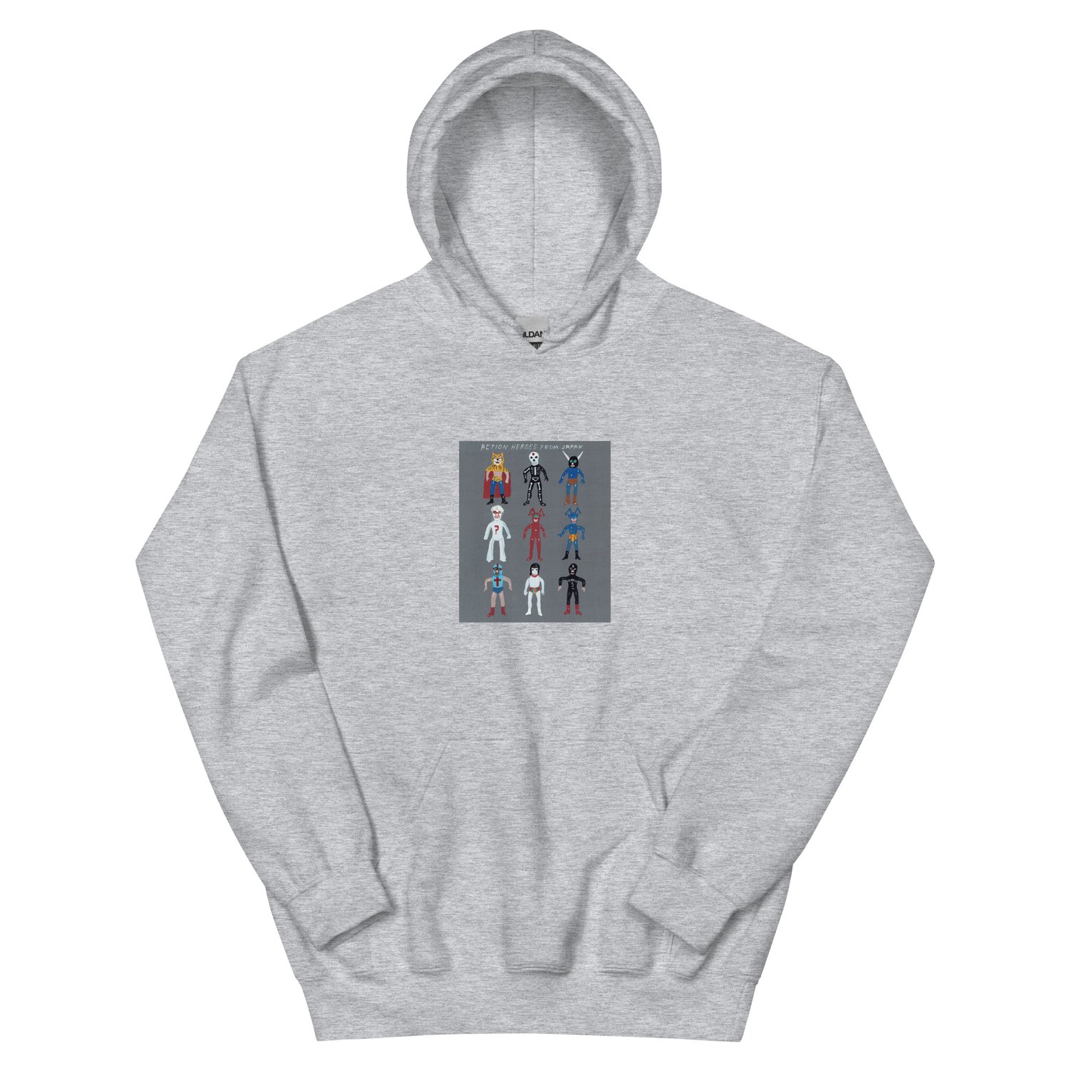 Image of ACTION HEROES FROM JAPAN HOODIE