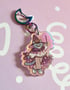 Witch Cat - Keychain Charm Image 2