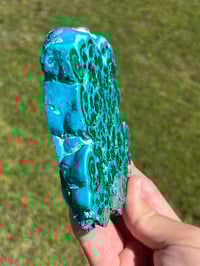 Image 8 of Malachite & Chrysocolla Polished Slab #2233