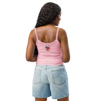 Image 4 of Stay; Women’s micro-rib tank top