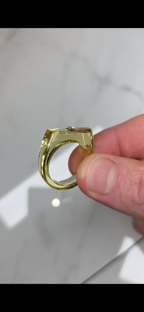 Image of Gemstone Ring Drop