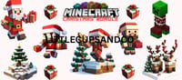 Minecraft Christmas tumbler