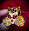 Tiger Lady Enamel Pin