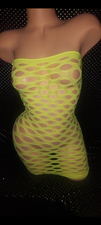 Image 4 of Mesh Stretch Dress