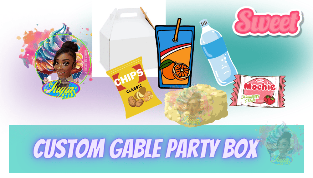 Image of Gable Treat Box Party Bundle 