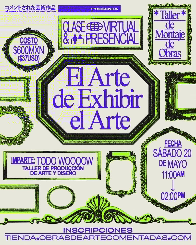 Image of Taller de montaje de obras de arte