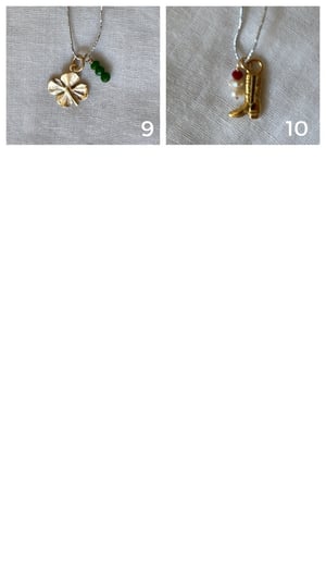 Image of Collar MINI CHARM - hilo plateado