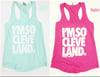 Ladies' "I'm So Cleveland" Glow-In-The-Dark Tank Top