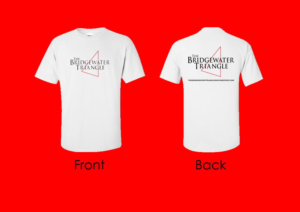 Image of The Bridgewater Triangle T-Shirt - White