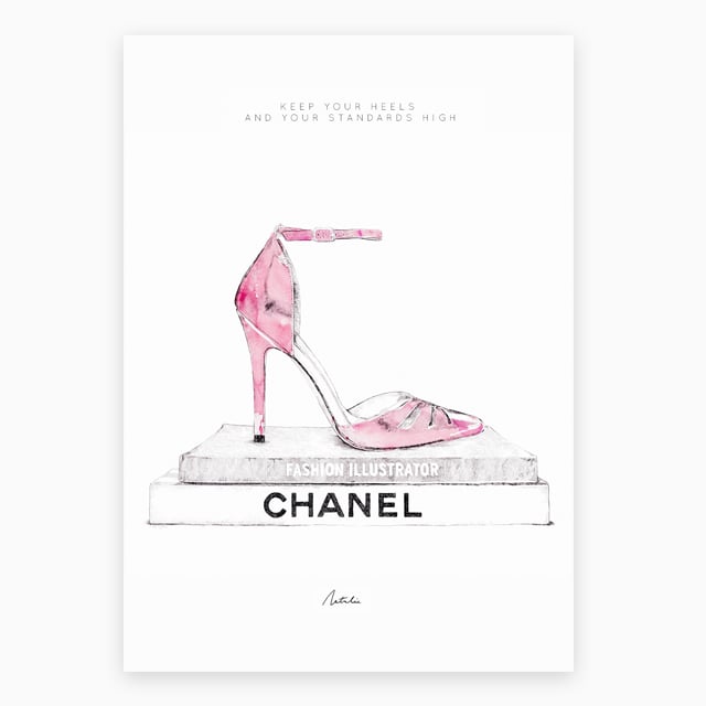 Image of Keep your heels and your standards high Number 1.
