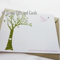 Image 1 of 20 'Love' Note Cards, 100% Recycled Paper