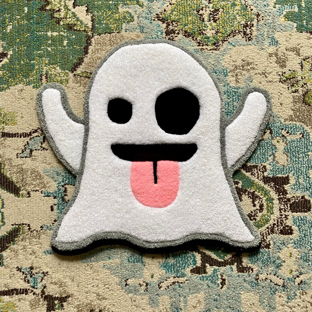 Image of Ghost Emoji Rug