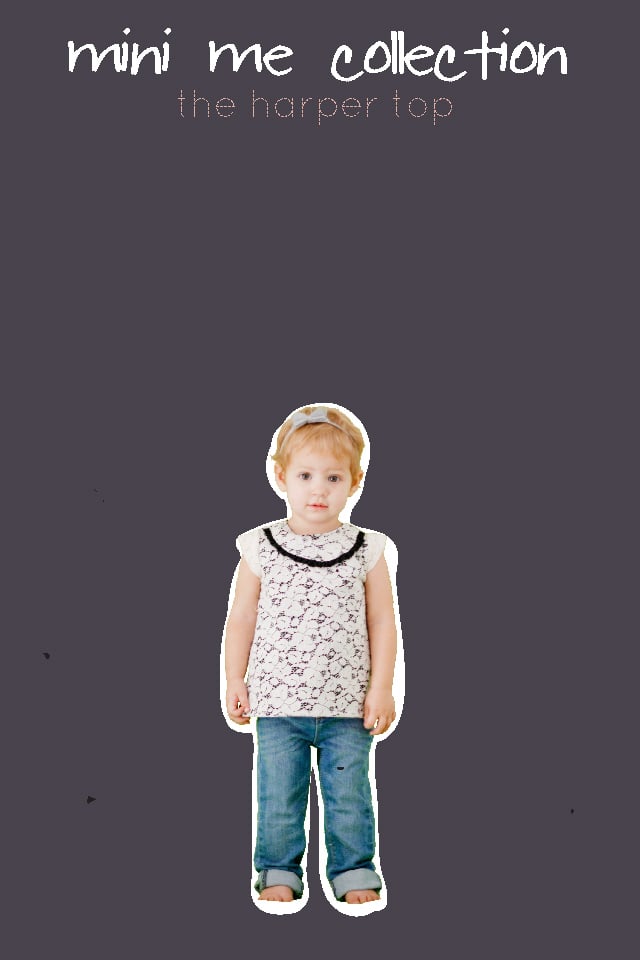 Image of the HARPER girl's top 18M to 10