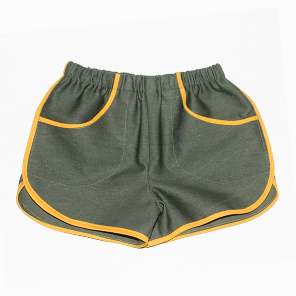 Image of Distressed Jogging Style Shorts