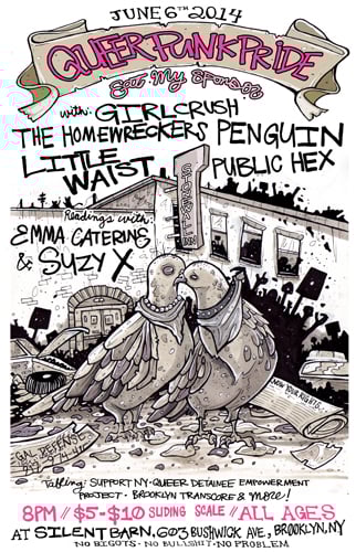 Image of QUEER PUNK PRIDE 2014