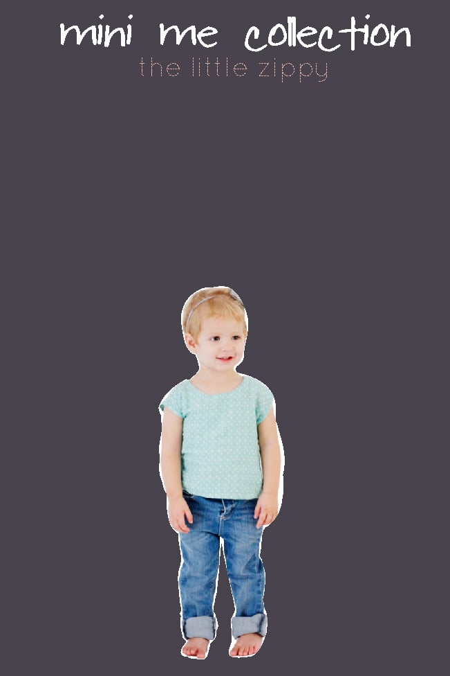 Image of LITTLE ZIPPY top girls 18M to 10