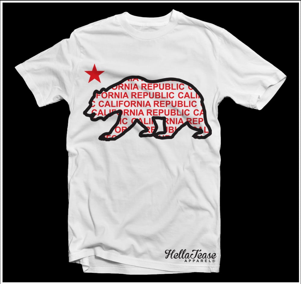 Image of California Republic Bear Tee