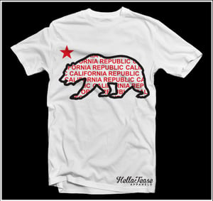 Image of California Republic Bear Tee