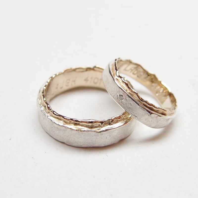 Beeld van Wedding rings silver/gold