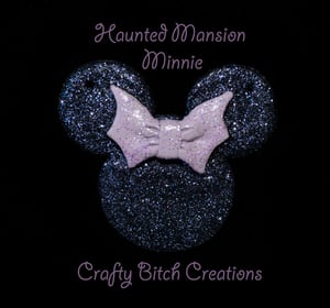 Image of Haunted Mansion Minnie Necklace