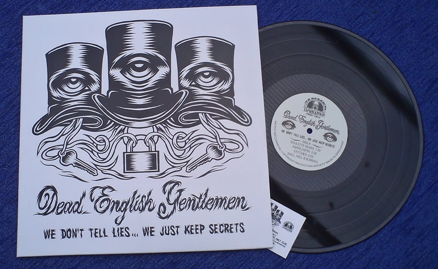 Image of DEAD ENGLISH GENTLEMEN 12" Heavy Vinyl.