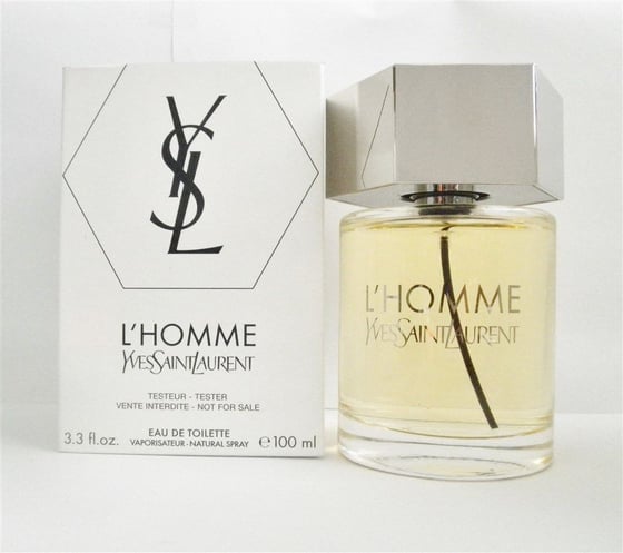 Image of Yves Saint Laurent YSL L' Homme EDT Men 3.3 oz 100 ml Spray TESTER 