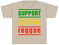 Support Local Reggae Classic Sand Brown Shirt