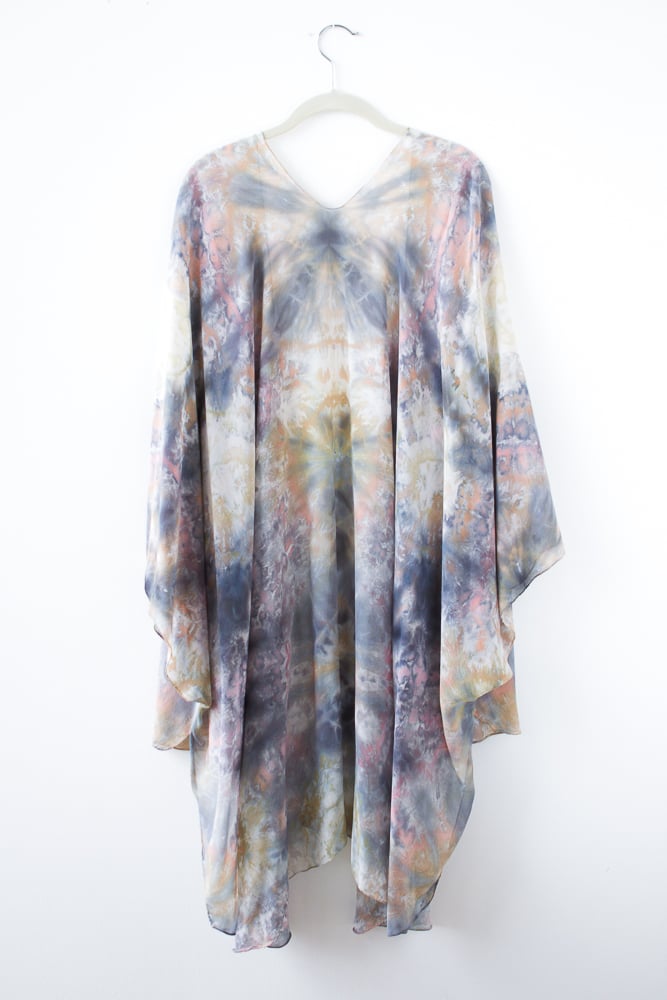 Image of Desert Inspired Silk Kimono/Cape
