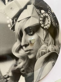 Image 5 of Lady Gaga ft Beyoncé:Telephone, Framed 7” Picture Disc