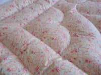 Image 3 of Pretty Paisley Alice Eiderdown Backed in Blue