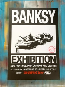 Image of BANKSY EXHIBITION POSTER