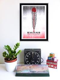 Image 2 of Swans & Xiu Xiu Silkscreen Poster