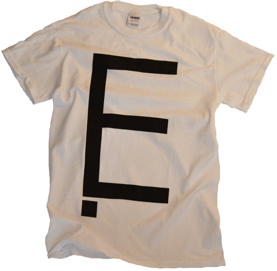 Image of EMP!RE Official White & Black E Tee