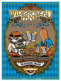 Image 1 of WIDESPREAD PANIC @ Milwaukee, WI 2013 & Silver Variant