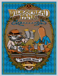 Image 2 of WIDESPREAD PANIC @ Milwaukee, WI 2013 & Silver Variant