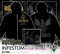 INFESTUM - pocket Zipper hoodie CD / Digipack pack
