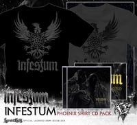 INFESTUM - phoenix Tshirt CD or DIGIPACK package