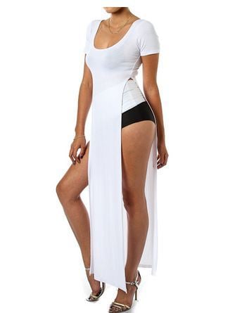 Image of White Maxi Tee