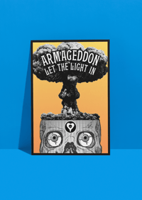 Image 1 of Alkaline Trio - Armageddon 11x17 inch high quality art prints