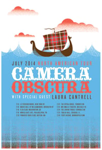 Image 2 of Camera Obscura 2014 Tour Poster