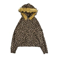 Image 1 of LEO Detachable Fur Zip Hoodie