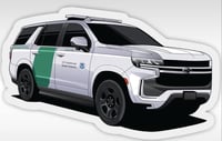 U.S. border patrol sticker 