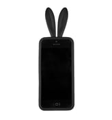 Image of Black Bunny Rabbit Phone Case With Ears & Fluffy Tail [iPHONE]