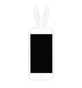 Image of White Bunny Rabbit Phone Case With Ears & Fluffy Tail [iPHONE]