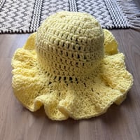 Image 3 of Knitted Floppy Hat