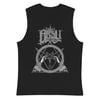 ABSU - NEVER BLOW OUT THE EASTERN CANDLE (GREY PRINT) MUSCLE SHIRT 