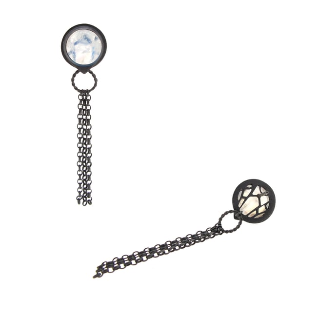 {NEW} Nautilus Spyglass earrings