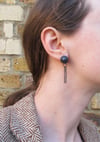 Nautilus drop earrings