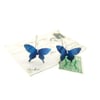 Springtime Butterfly drop earrings