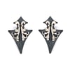 Tristan's shield earrings